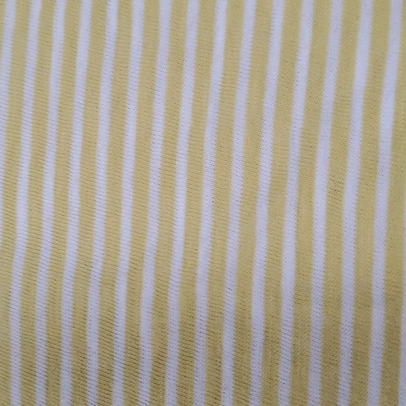 $6 or Free w/any Purchase of $15 or more.Sonoma Yellow Striped Tank. Size Medium - Picture 3 of 6